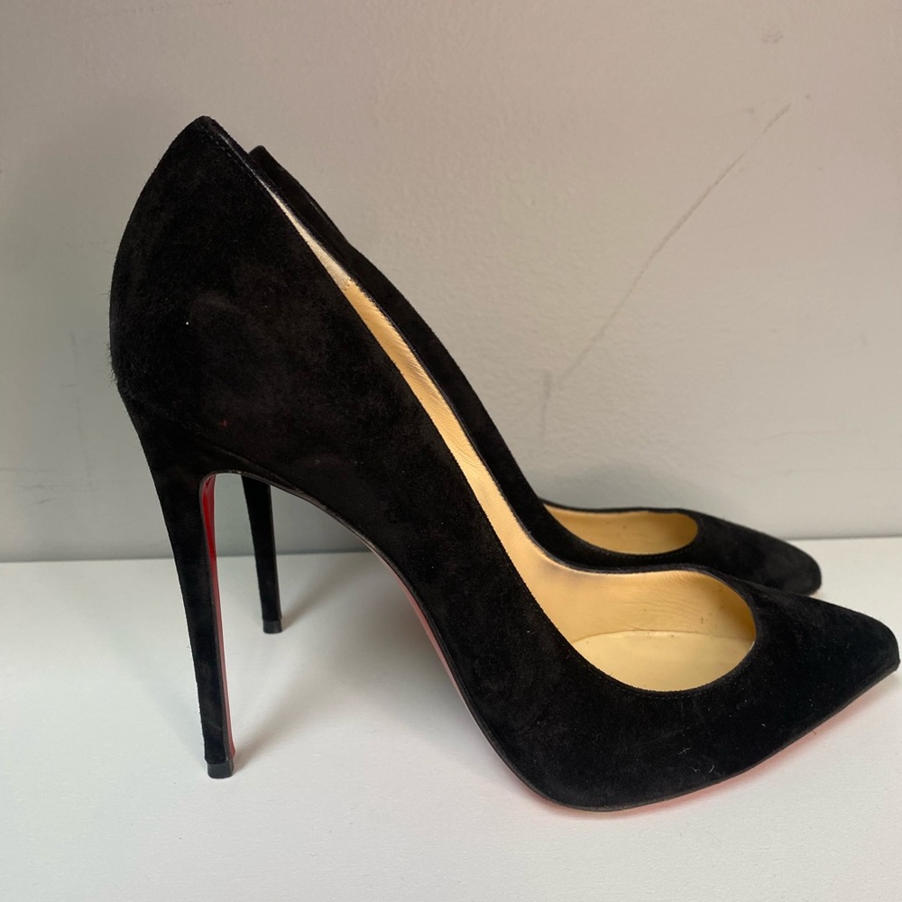 Christian Louboutin Black Heels Classic Stiletto Pumps